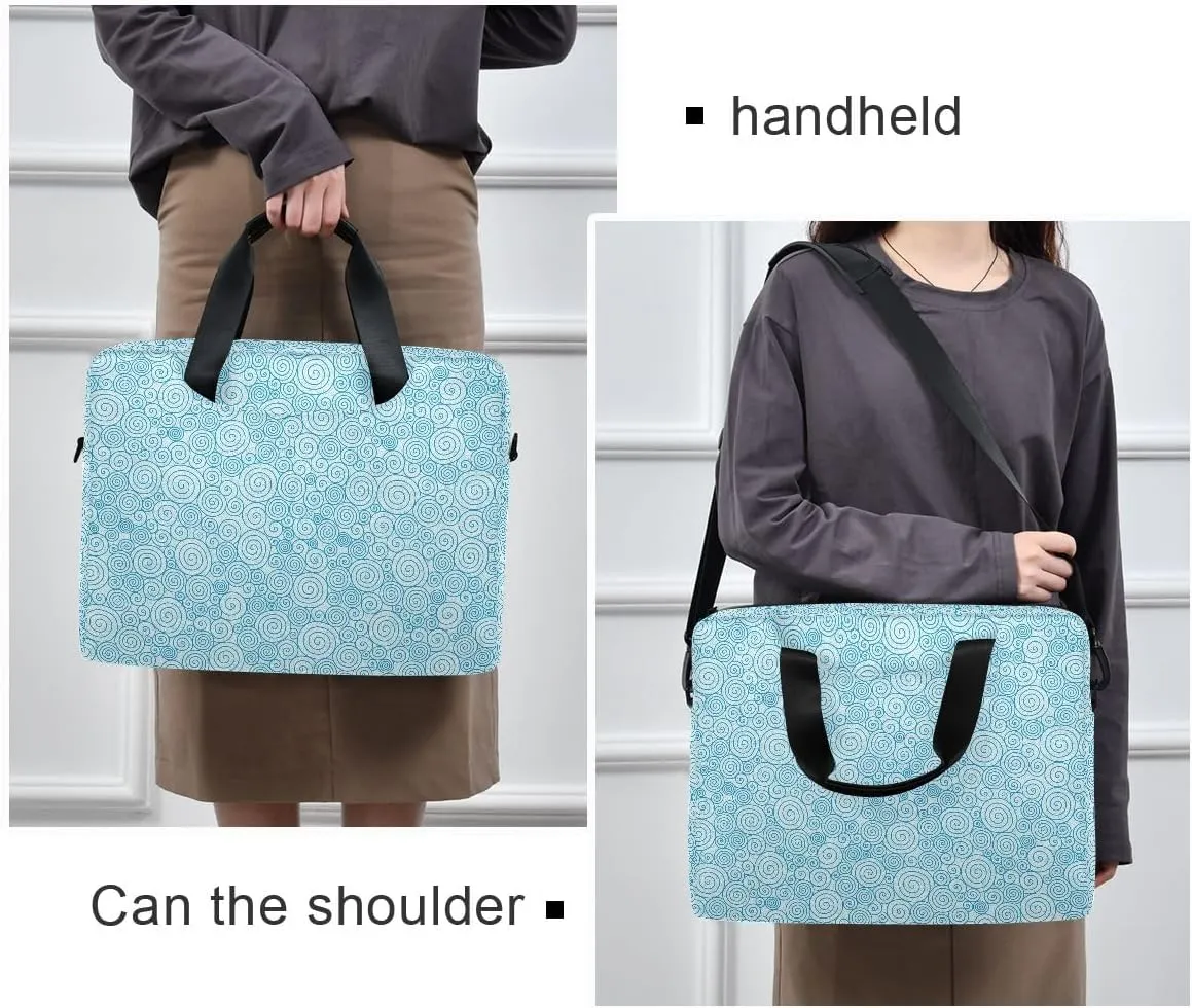 Cactus Navy BlueDesign Laptop Bag Business Professional Travel Slim Commuter Briefcase for 16 Inch Laptop