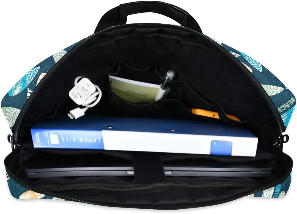 Cactus Navy BlueDesign Laptop Bag Business Professional Travel Slim Commuter Briefcase for 16 Inch Laptop