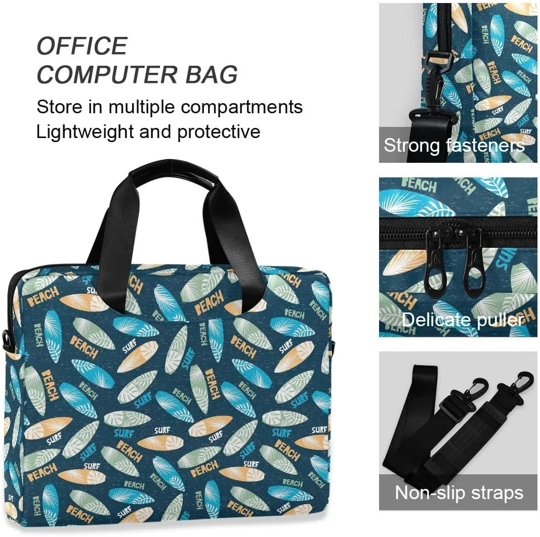 Cactus Navy BlueDesign Laptop Bag Business Professional Travel Slim Commuter Briefcase for 16 Inch Laptop