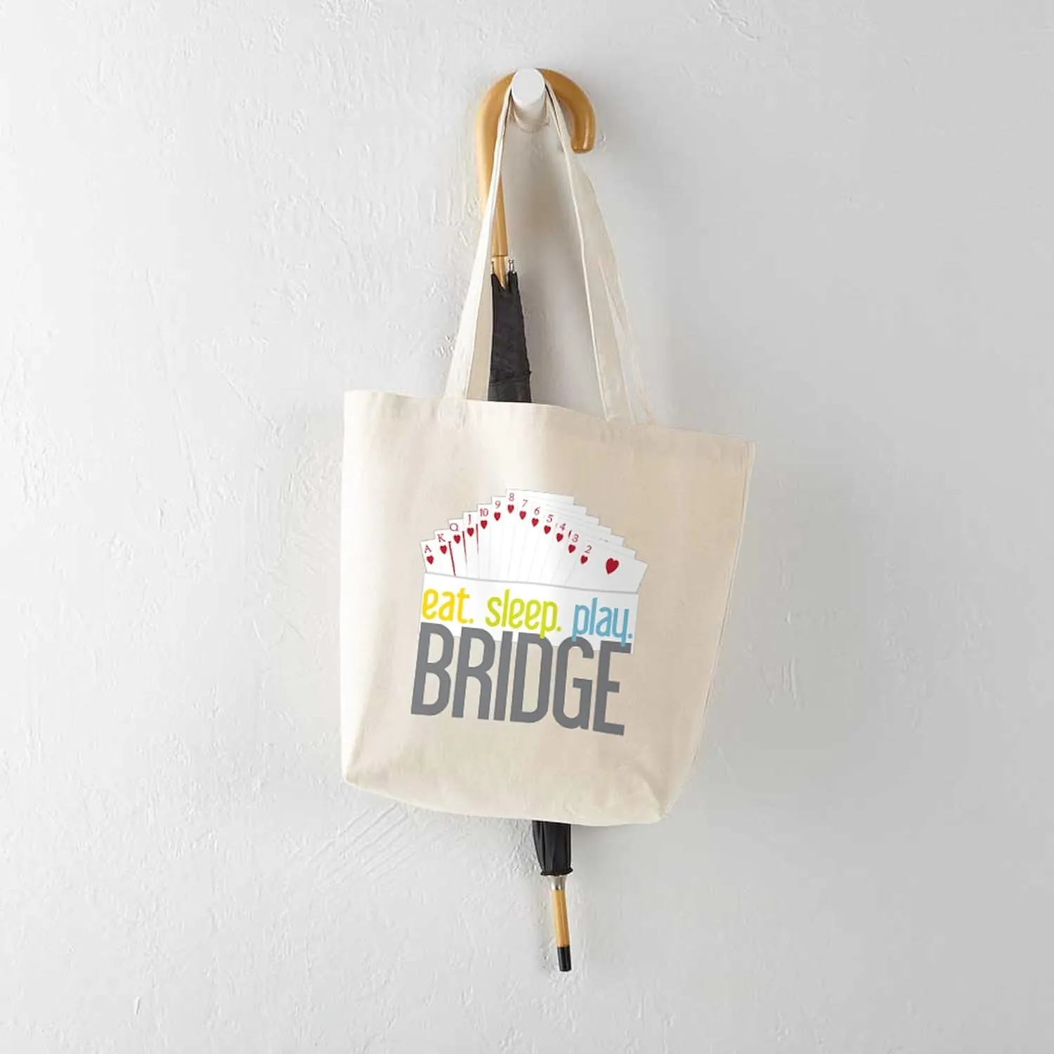 CafePress Bridge Tote Bag Reusable Natural Beige Canvas Shopping Bag