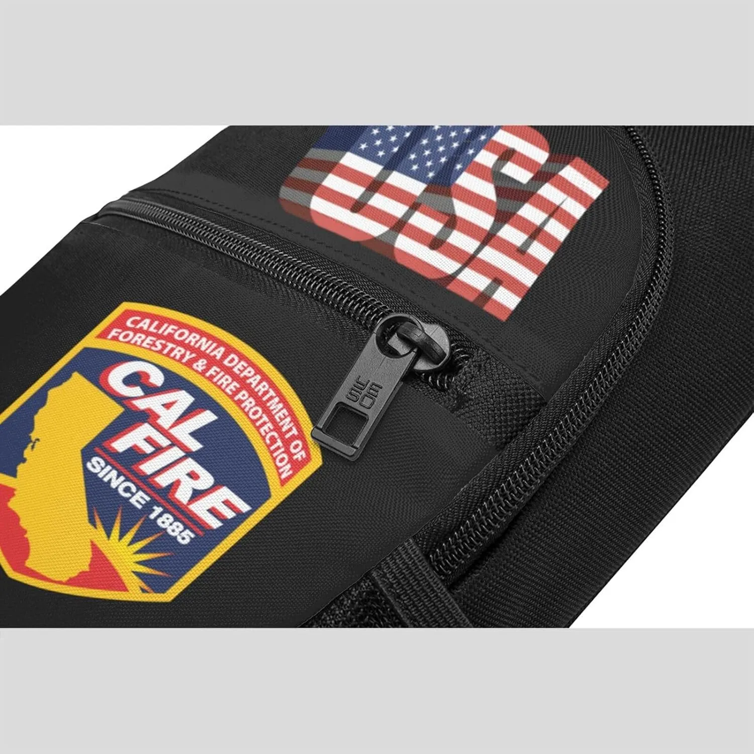 California Department Of Forestry And Fire，Fashion One-Shoulder Bag，Anti-Theft Crossbody Shoulder Chest Bag