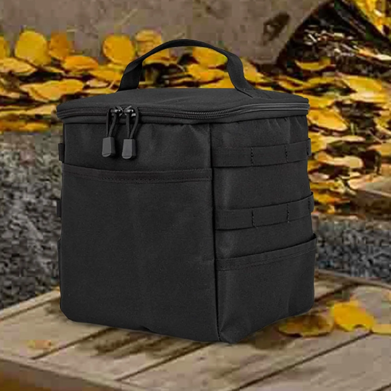 Camping Gas Tank Storage Bag Organizer Bag Easy to Carry Accessories Portable Bag Cookware Organizer for Outdoor