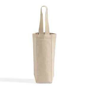 Canvas Single Wine Tote Bag