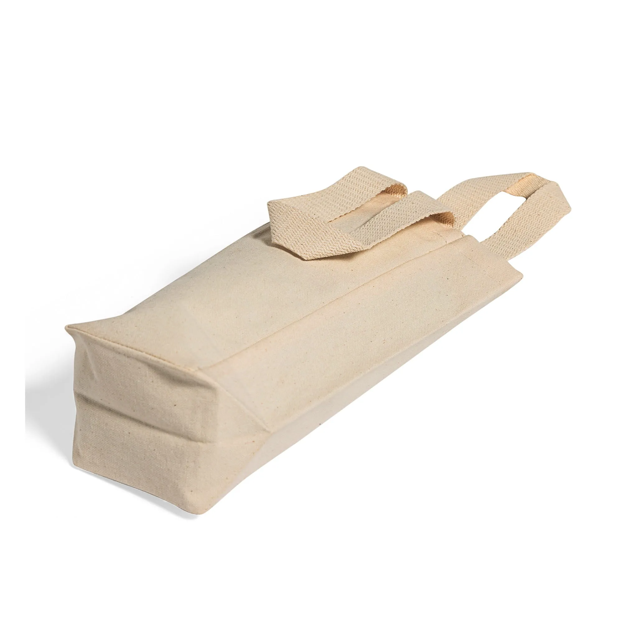 Canvas Single Wine Tote Bag
