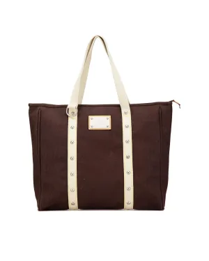 Canvas Tote Bag Louis Vuitton Cup