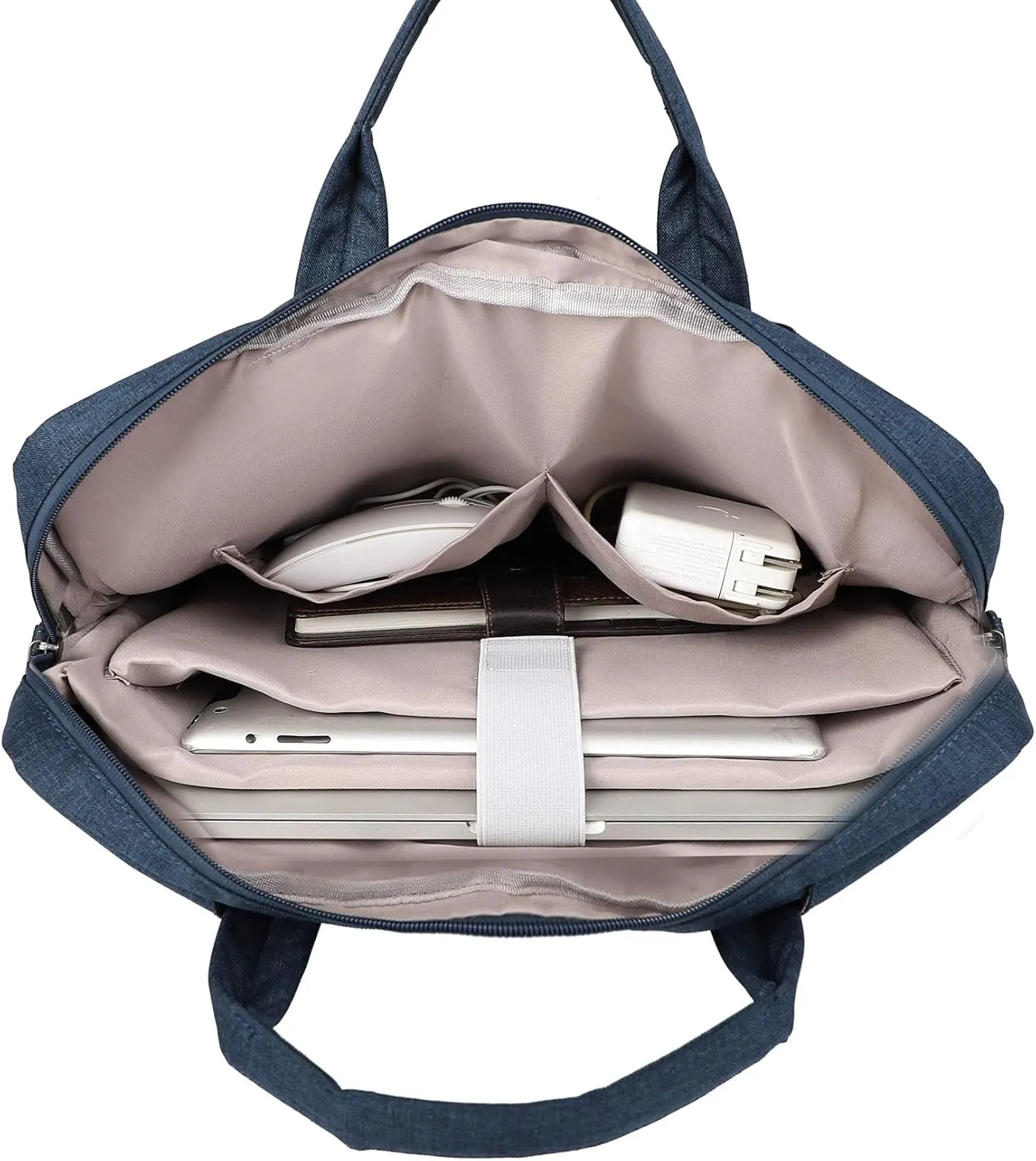 Canvaslove Multifunctional Briefcase,Muti-Pockets Laptop Case Bag For 15.6 inch-16 inch Laptop Computer