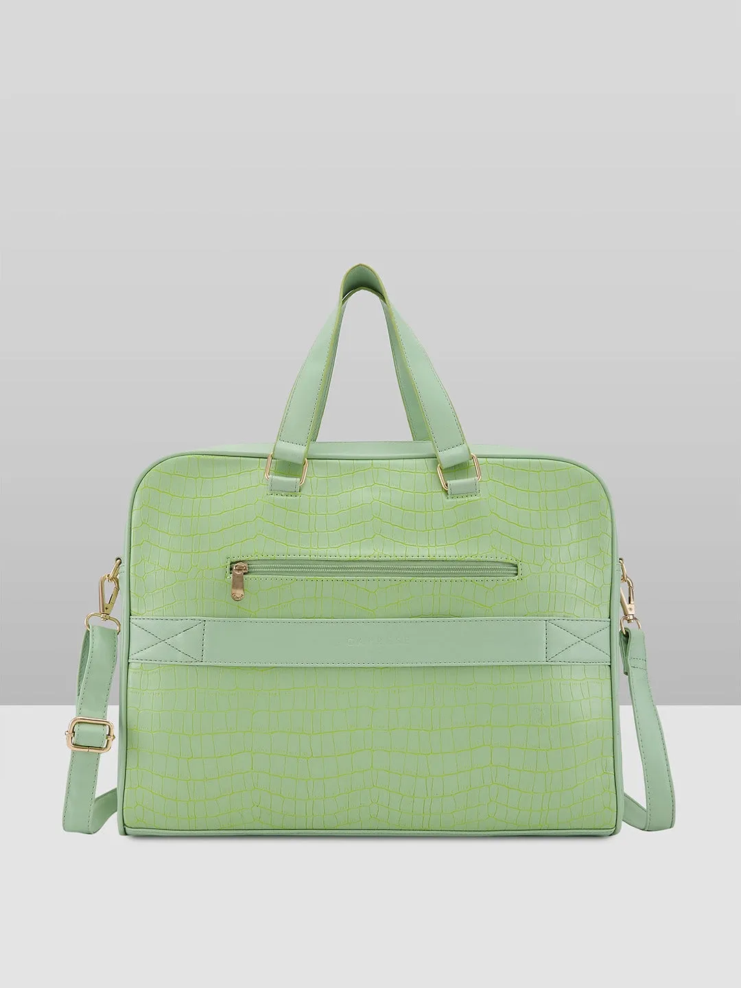 Caprese Mist Laptop Bag Large Mint