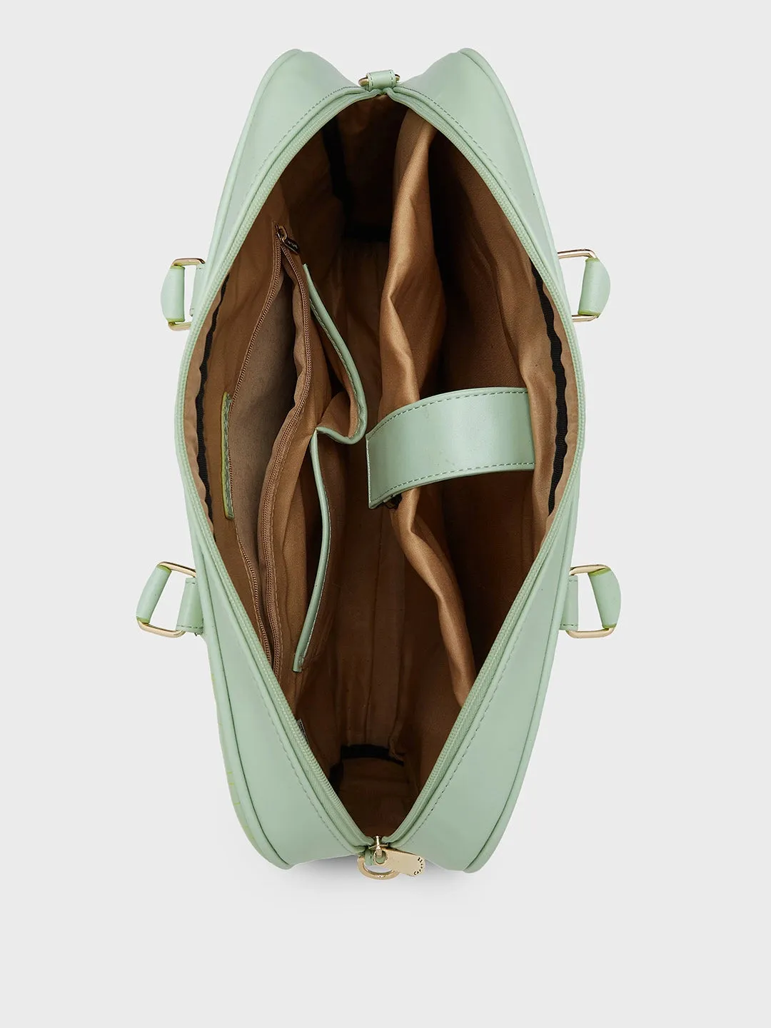 Caprese Mist Laptop Bag Large Mint