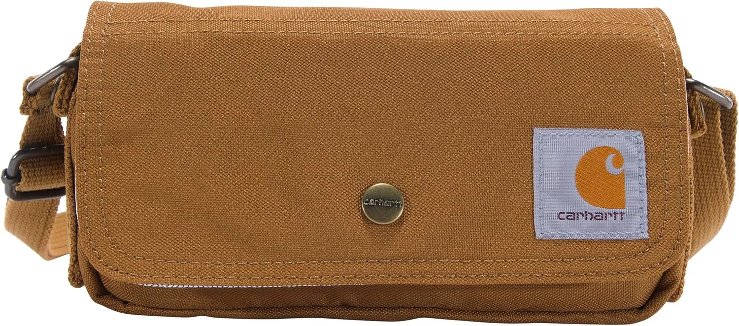 Carhartt Women's Horizontal Bag, Carries as a Crossbody Or Waist Pack with Removable Strap
