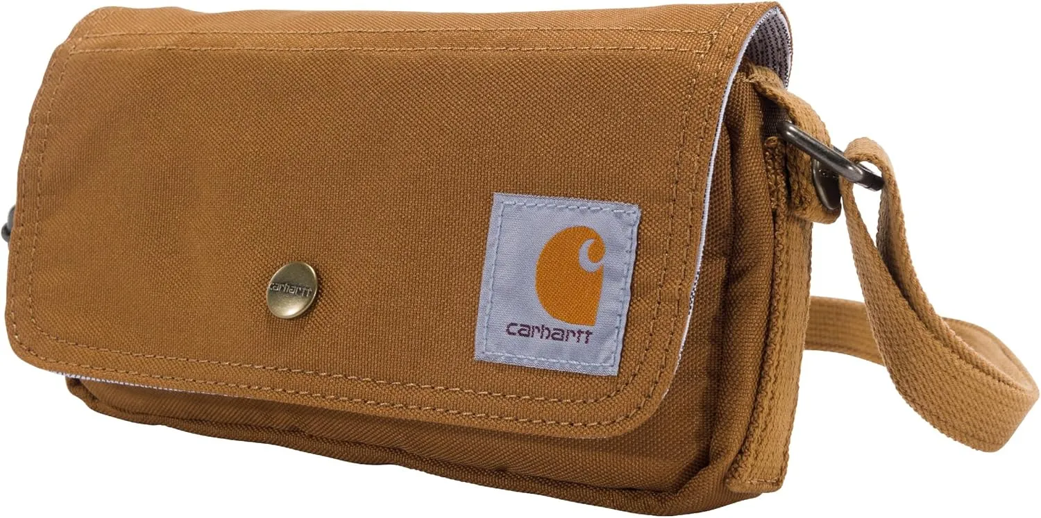 Carhartt Women's Horizontal Bag, Carries as a Crossbody Or Waist Pack with Removable Strap