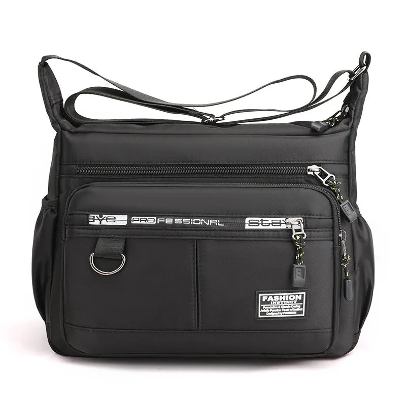 Carl | Functional Multi-Zip Crossbody Bag
