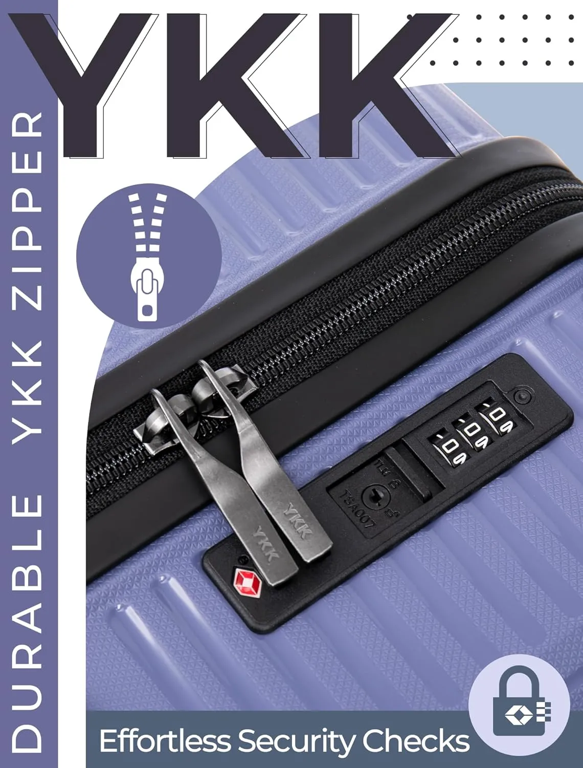 Carry On Luggage 22x14x9 Airline Approved, 20-inch Hard Shell Suitcases with Wheels, PP Lightweight Carry on Suitcase with TSA Lock