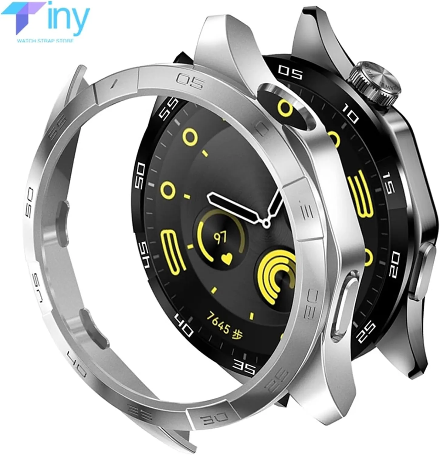 Case for Huawei Watch GT 4 46mm Protective Case PC Hard Bumper for Men's Women's GT4 Accessories no Screen Protector Glass