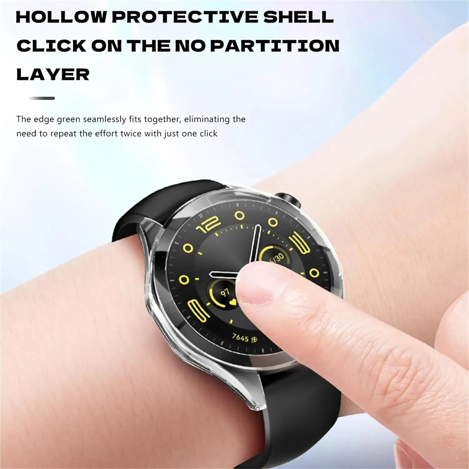 Case for Huawei Watch GT 4 46mm Protective Case PC Hard Bumper for Men's Women's GT4 Accessories no Screen Protector Glass