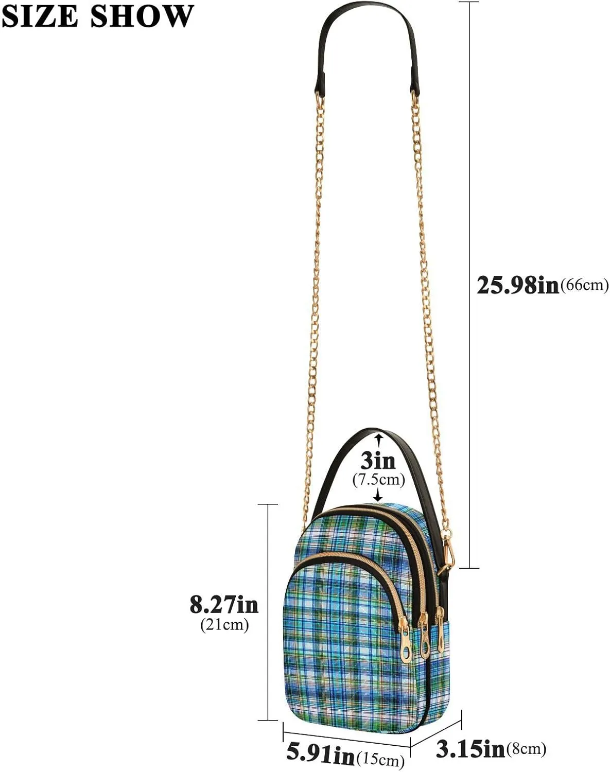 Cell Phone Purse Crossbody Handbag Durable Shoulder Bag Sturdy Travel Pouch