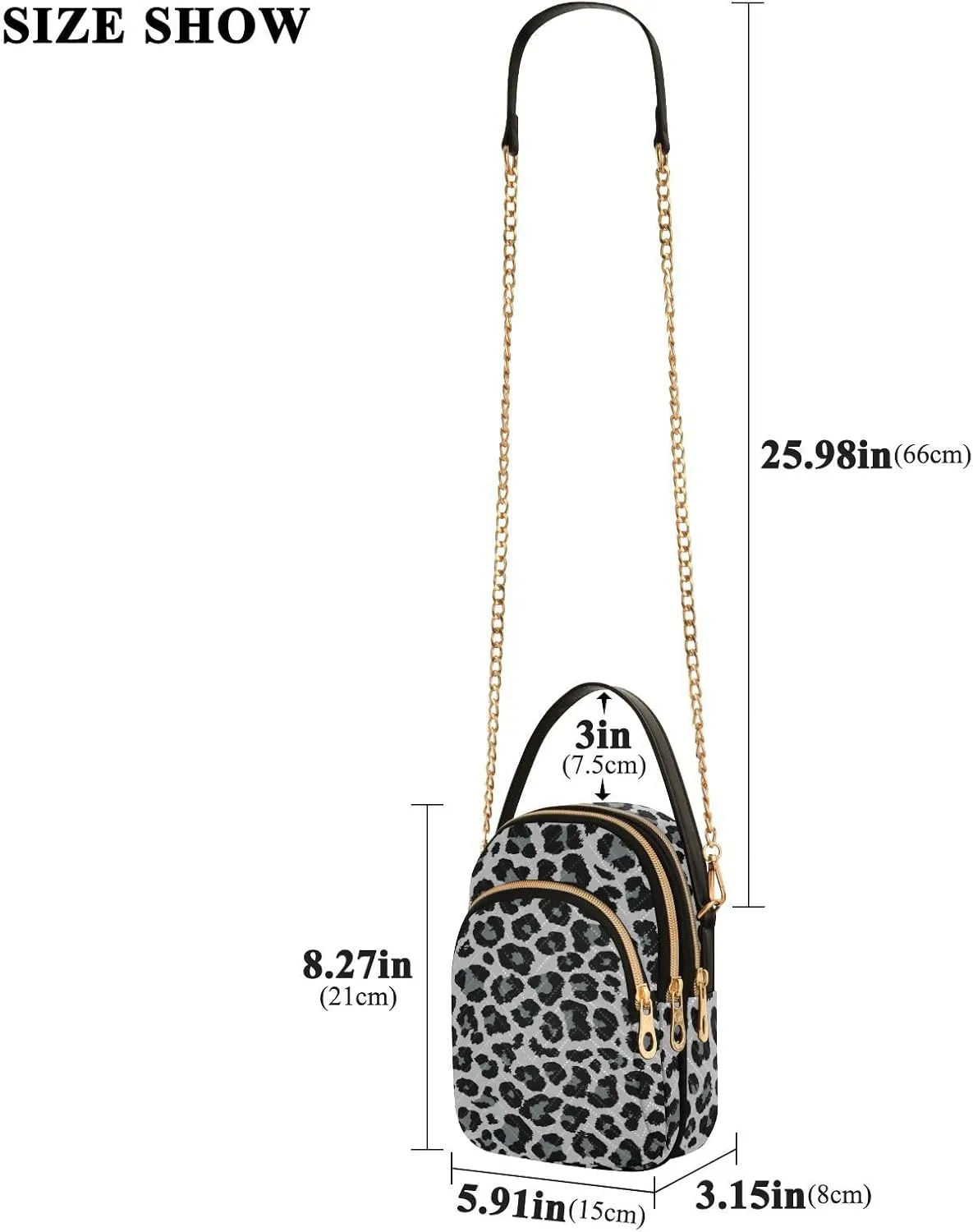 Cell Phone Purse Crossbody Handbag Durable Shoulder Bag Sturdy Travel Pouch