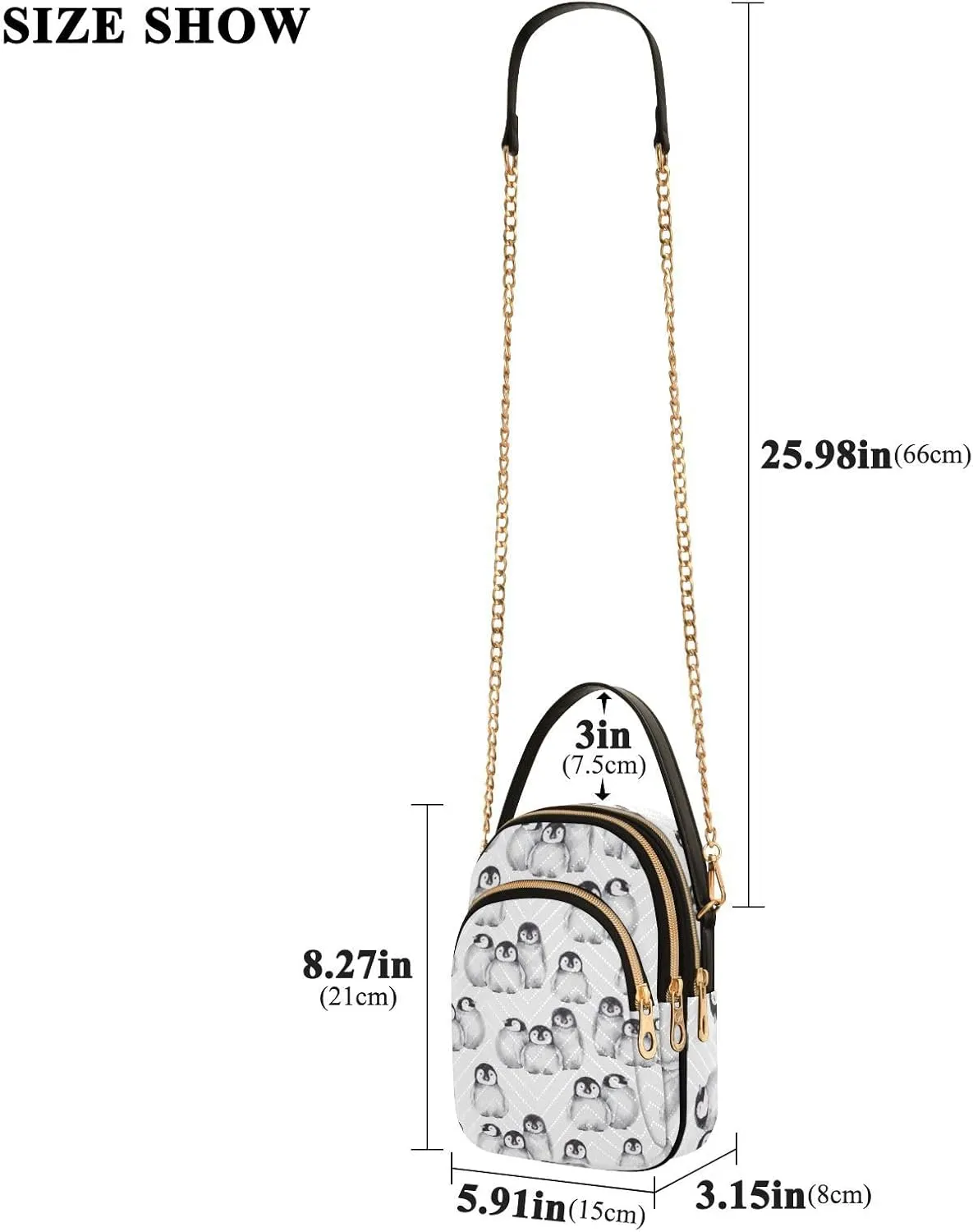 Cell Phone Purse Crossbody Handbag Durable Shoulder Bag Sturdy Travel Pouch