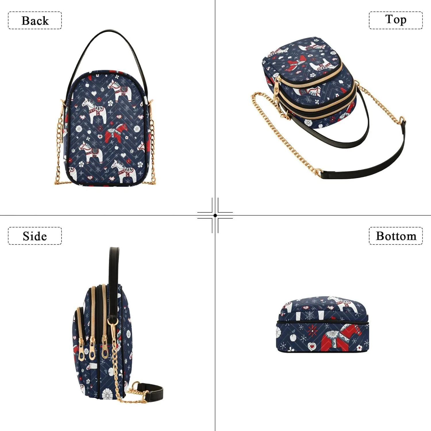 Cell Phone Purse Crossbody Handbag Durable Shoulder Bag