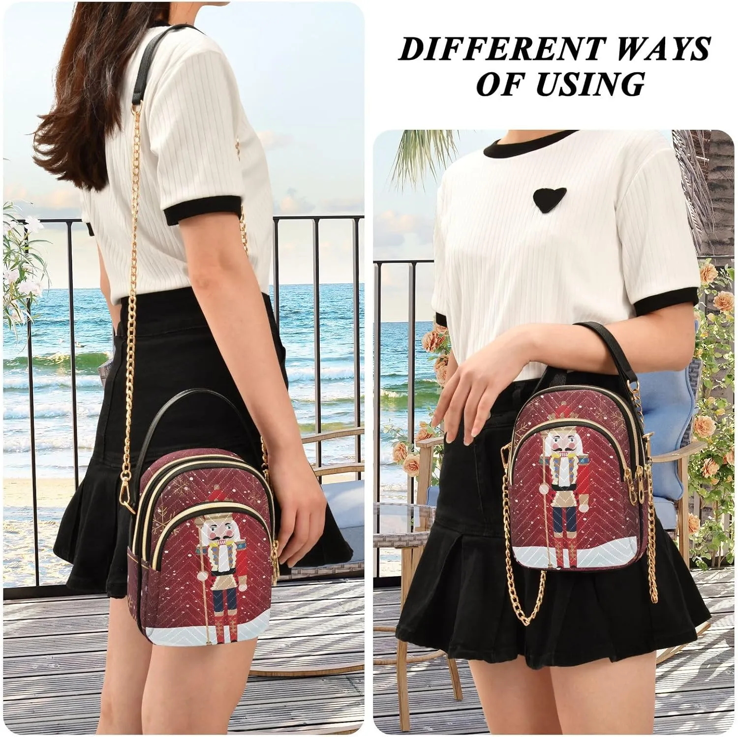 Cell Phone Purse Crossbody Handbag Durable Shoulder Bag