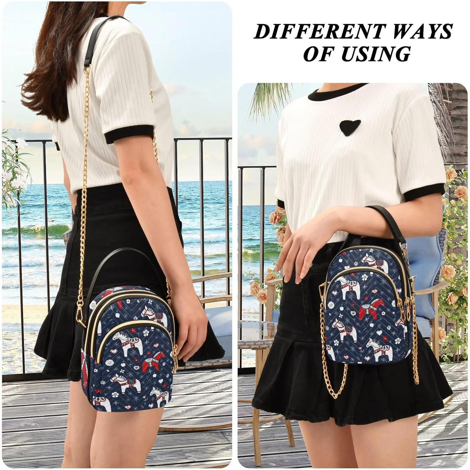 Cell Phone Purse Crossbody Handbag Durable Shoulder Bag