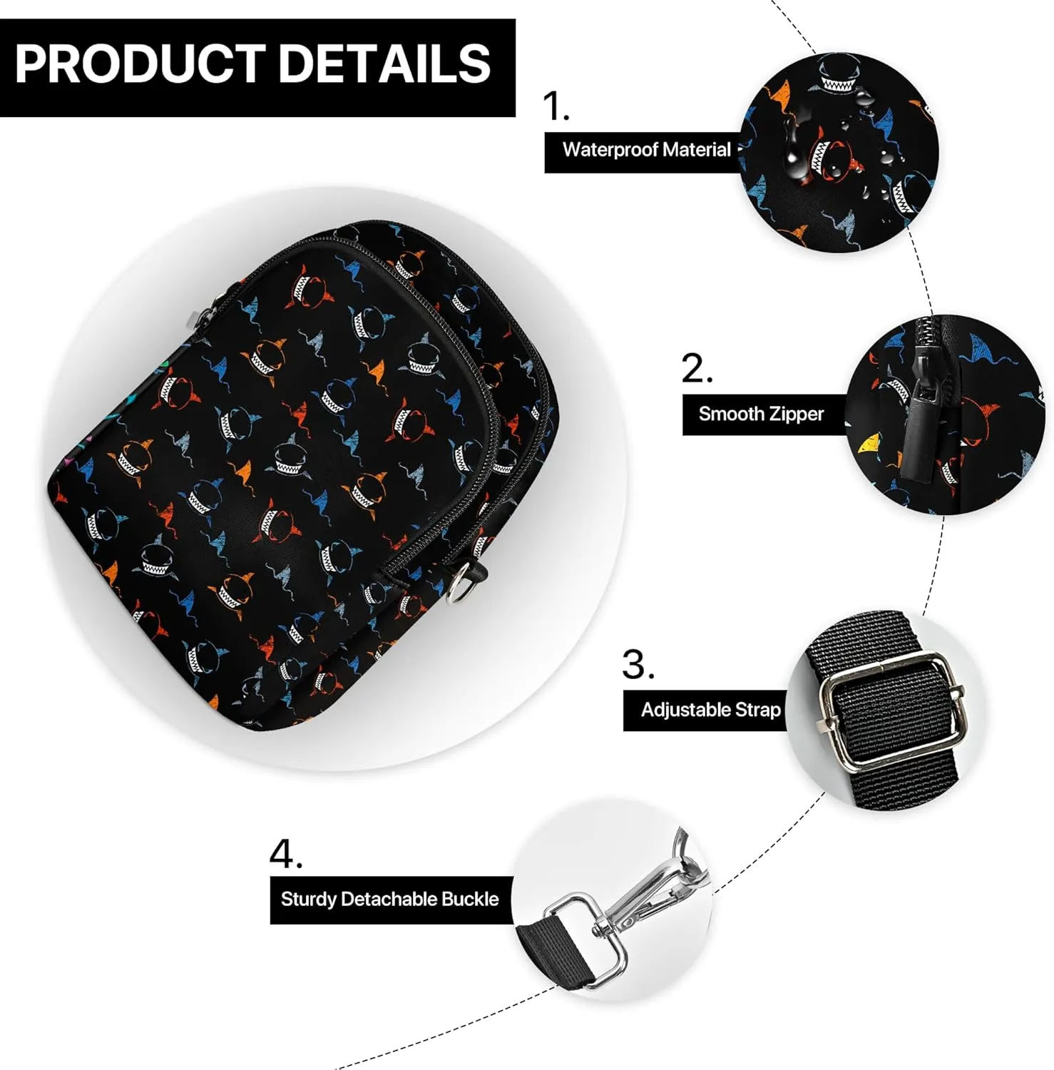 Cell Phone Purse Women Small Crossbody Bag Sling Bag Waterproof Casual Shopping Work Shoulder Bag