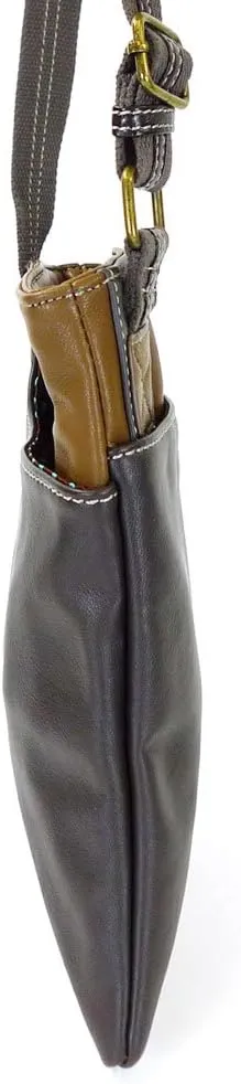 CHALA SWING Pack Small Cross-Body Purse with Metal Mini Keychain