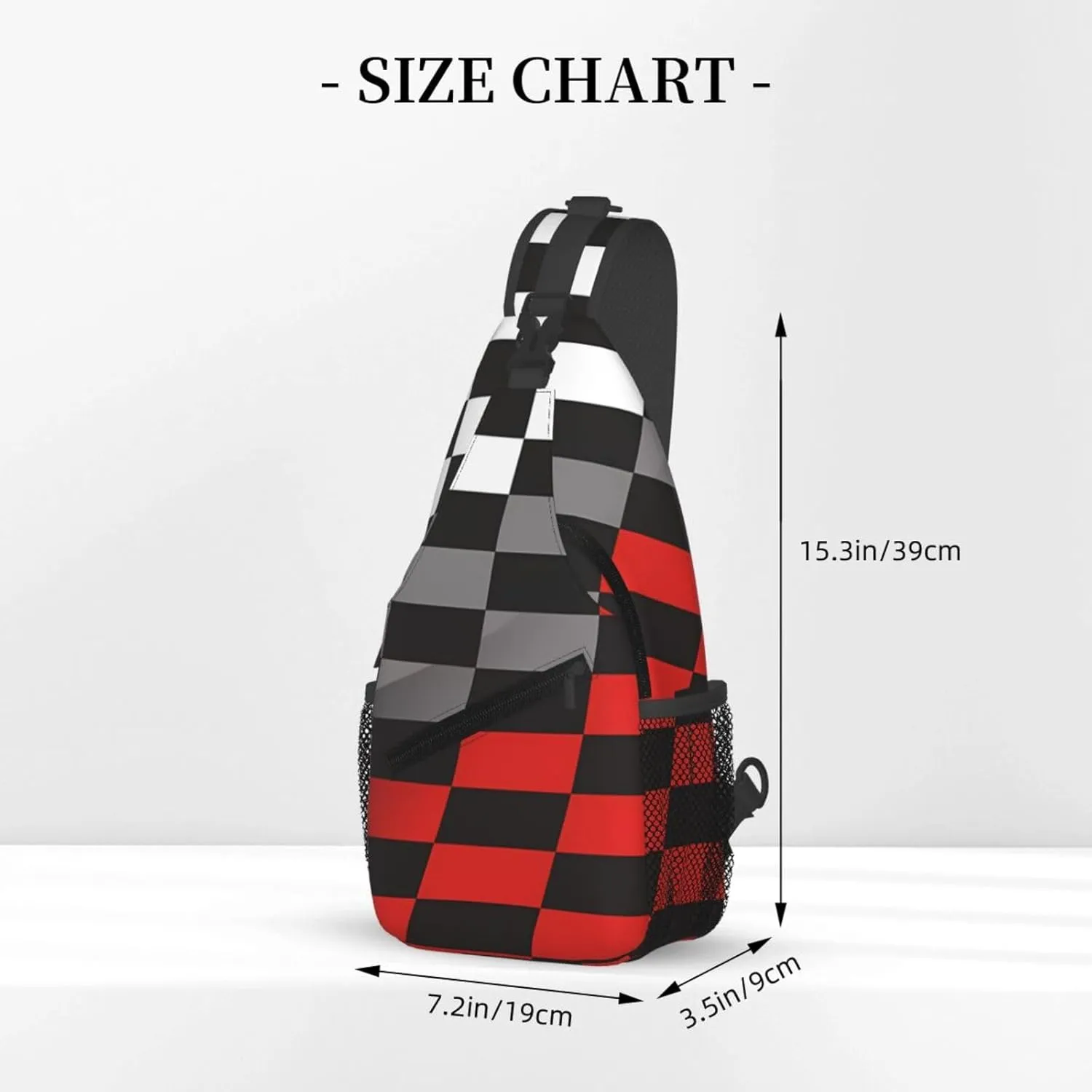 Chest Sling Bag Crossbody Shoulder Backpack Bag Gym Cycling Travel Hiking Daypack Cross Bag