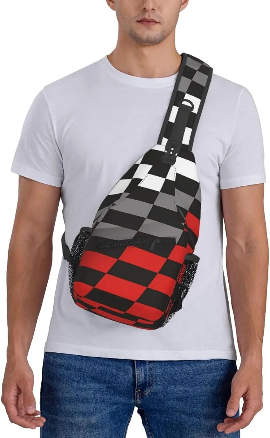 Chest Sling Bag Crossbody Shoulder Backpack Bag Gym Cycling Travel Hiking Daypack Cross Bag
