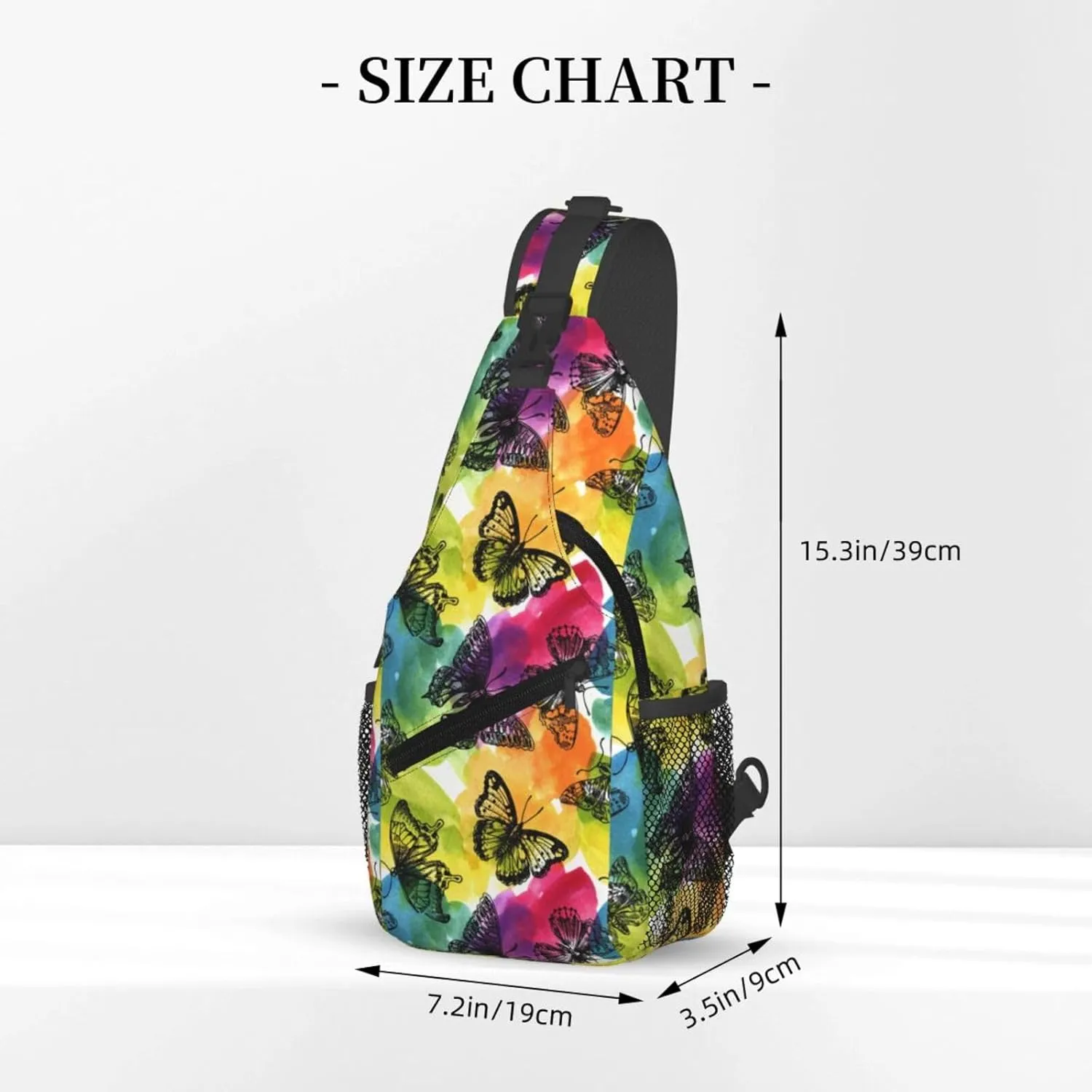 Chest Sling Bag Crossbody Shoulder Backpack Bag Gym Cycling Travel Hiking Daypack Cross Bag