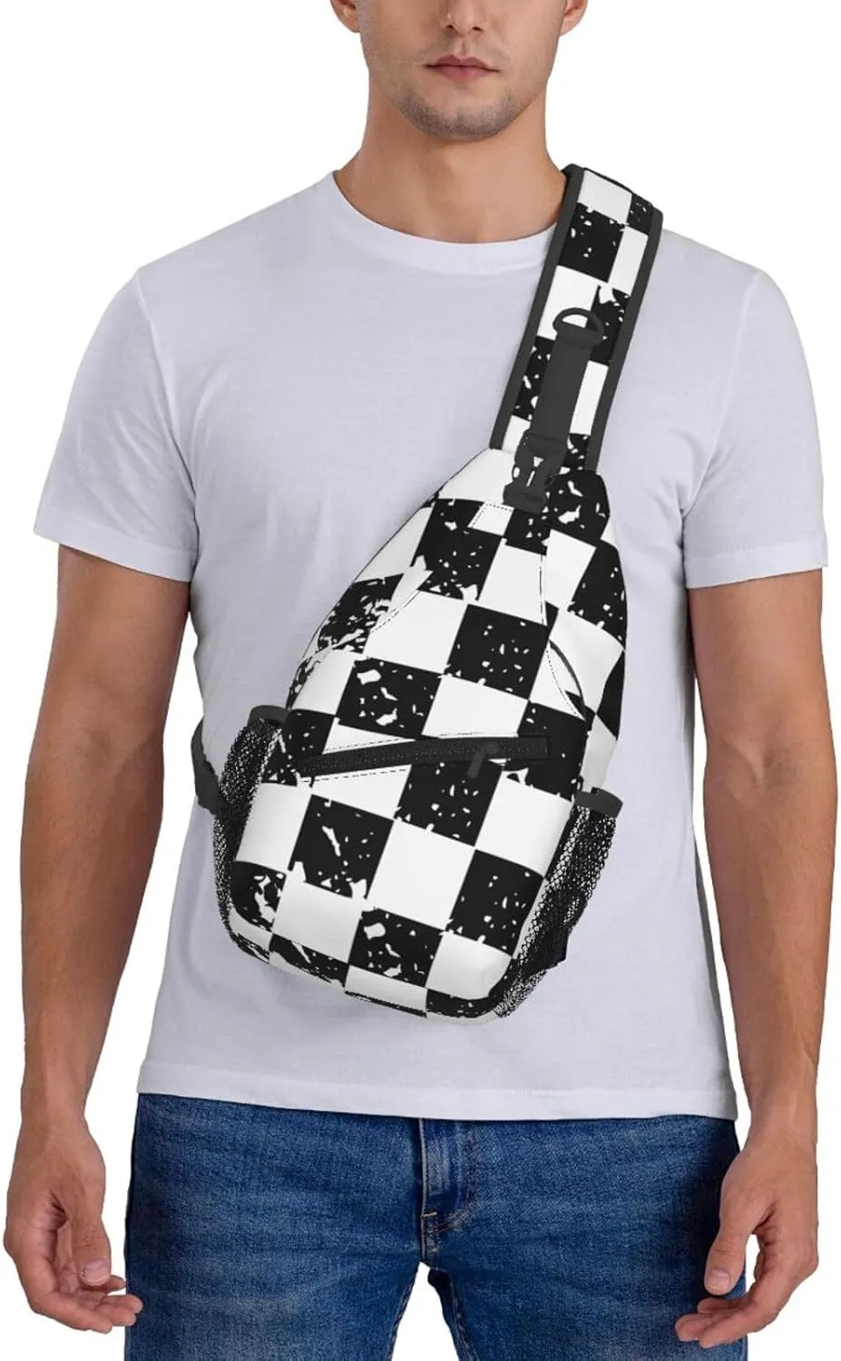 Chest Sling Bag Crossbody Shoulder Backpack Bag Gym Cycling Travel Hiking Daypack Cross Bag