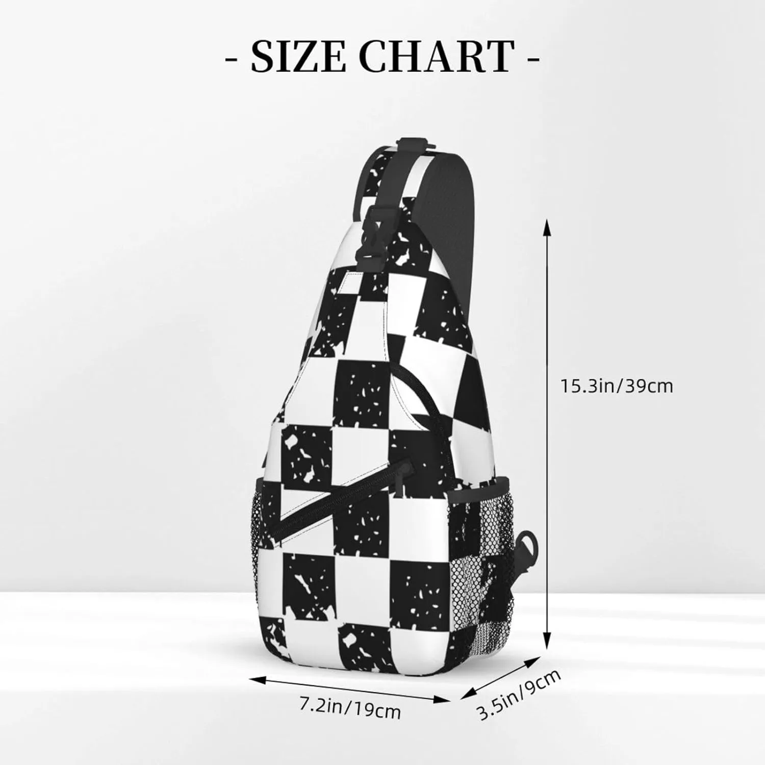 Chest Sling Bag Crossbody Shoulder Backpack Bag Gym Cycling Travel Hiking Daypack Cross Bag