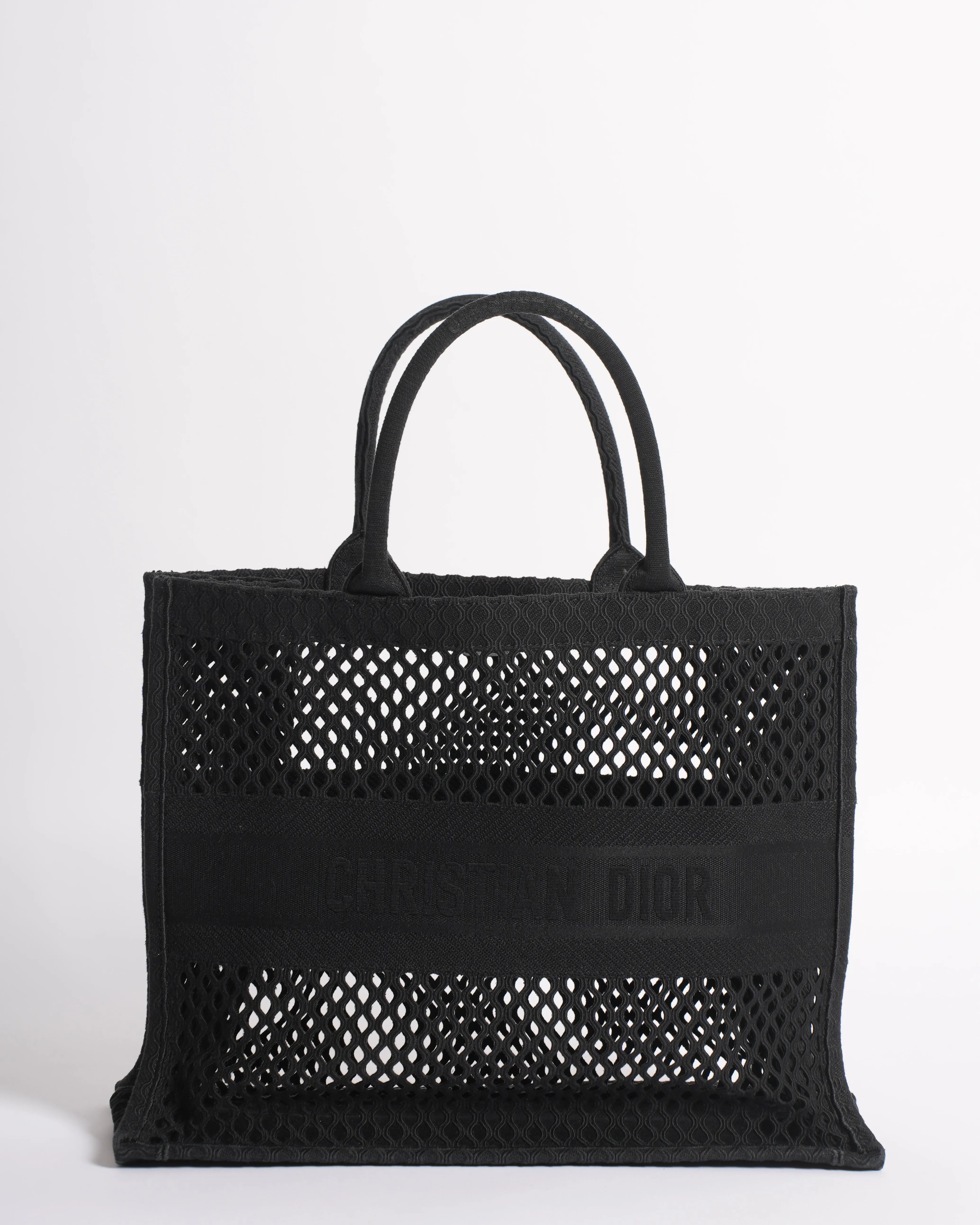 Christian Dior Unisex Mesh Shopping Tote