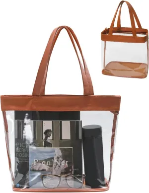 Clear Tote Bag Stadium Approved 12x6x12 12x12x6 Clear Bag for Stadium Events 12 x6 x12 Transparent Purse 12 x 6 x 12