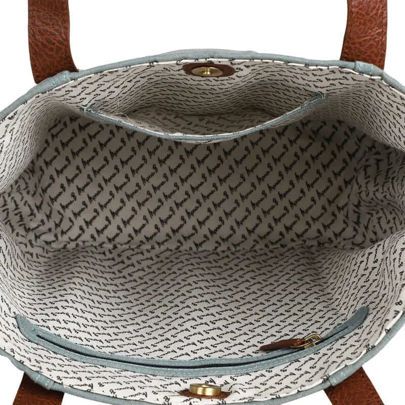 Cleveland Tote Handbag for Women - Sky