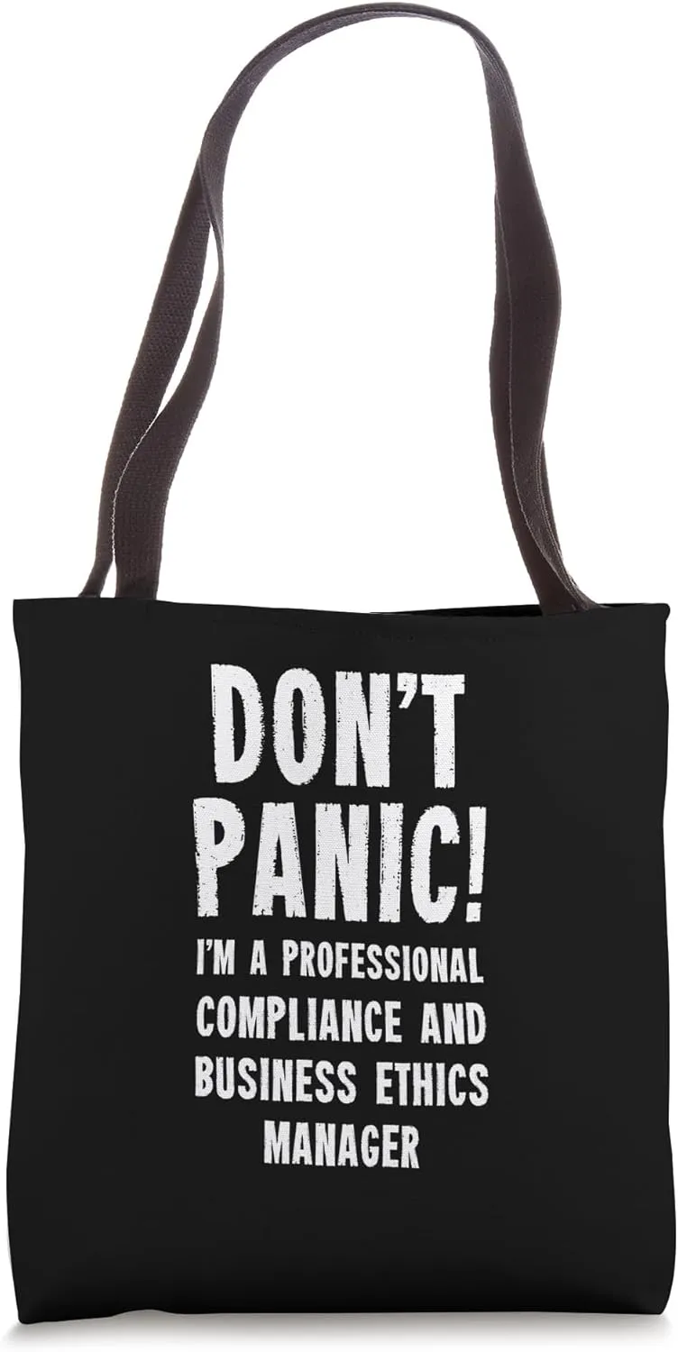 Compliance and Business Ethics Manager Tote Bag