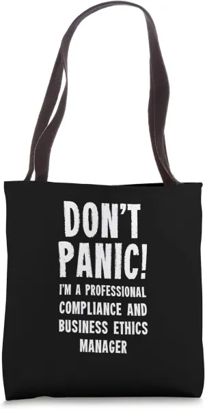 Compliance and Business Ethics Manager Tote Bag