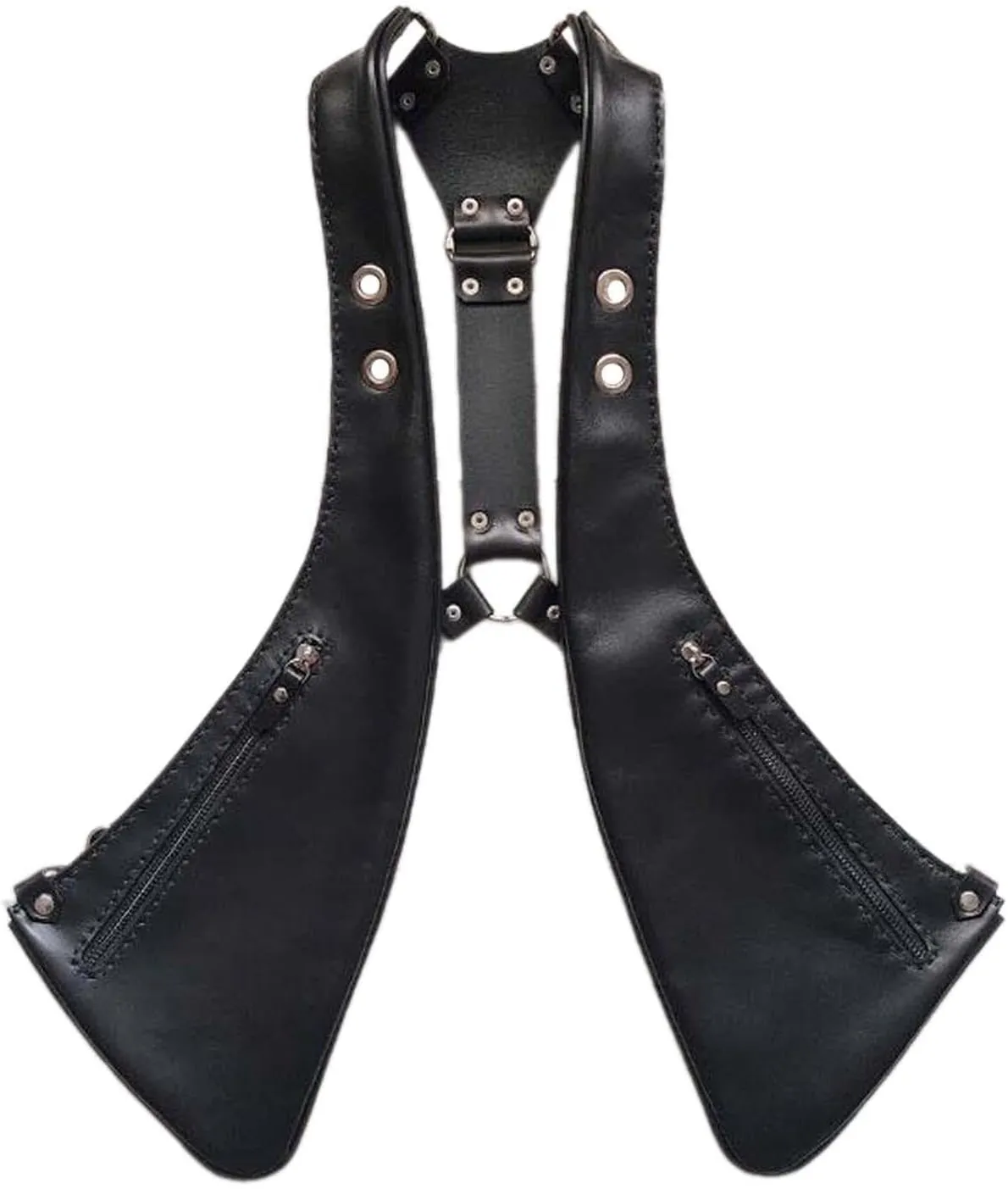 Concealed Armpit Crossbody Pouch Faux Leather Holster for Explorations