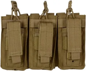 Condor Outdoor Triple Kangaroo Mag Pouch Tan