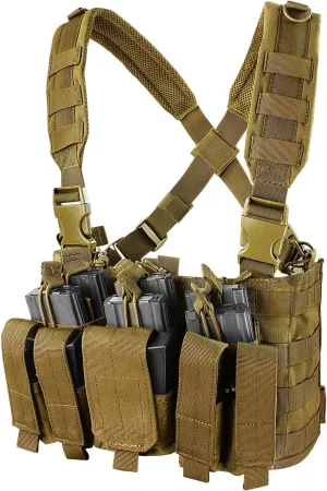 Condor Recon Chest Rig Coyote, Brown, 30" - 60"