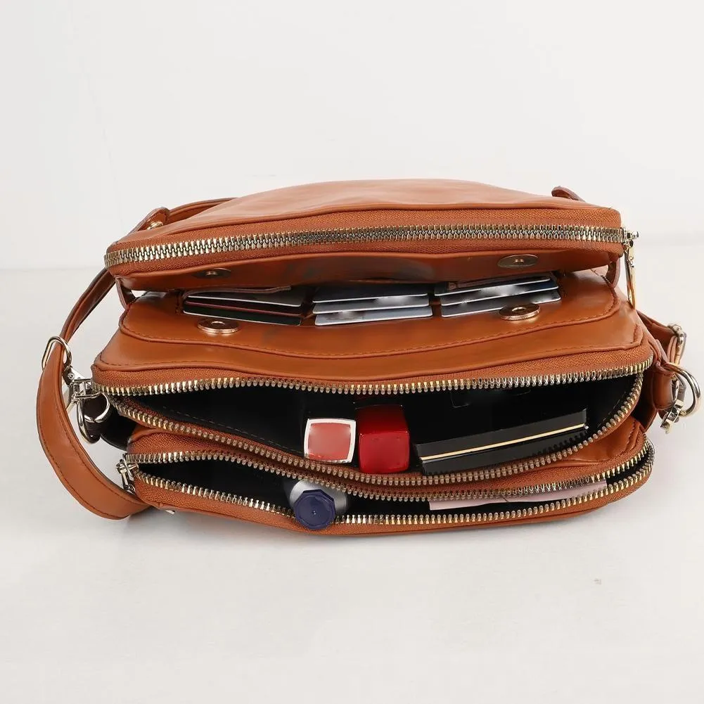 Connor | Waterproof Leather Shoulder Bag