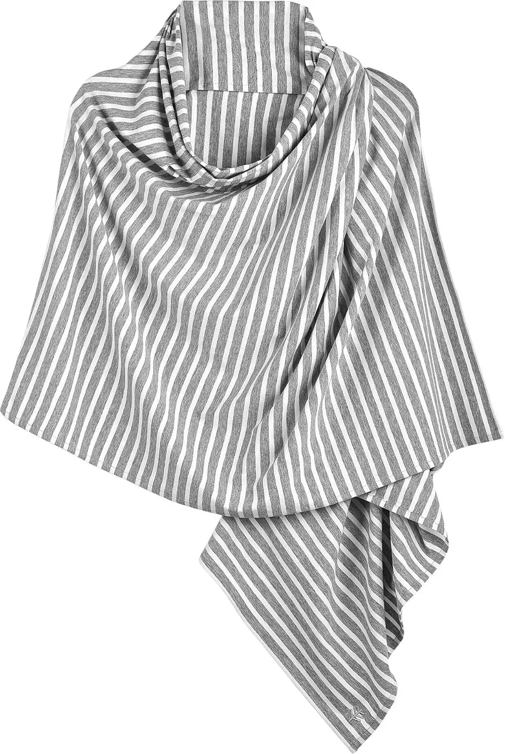 Coolibar UPF 50  Women's Sanibel Everyday Beach Shawl, Tulip Pink, OS, Solid - Sun Protective