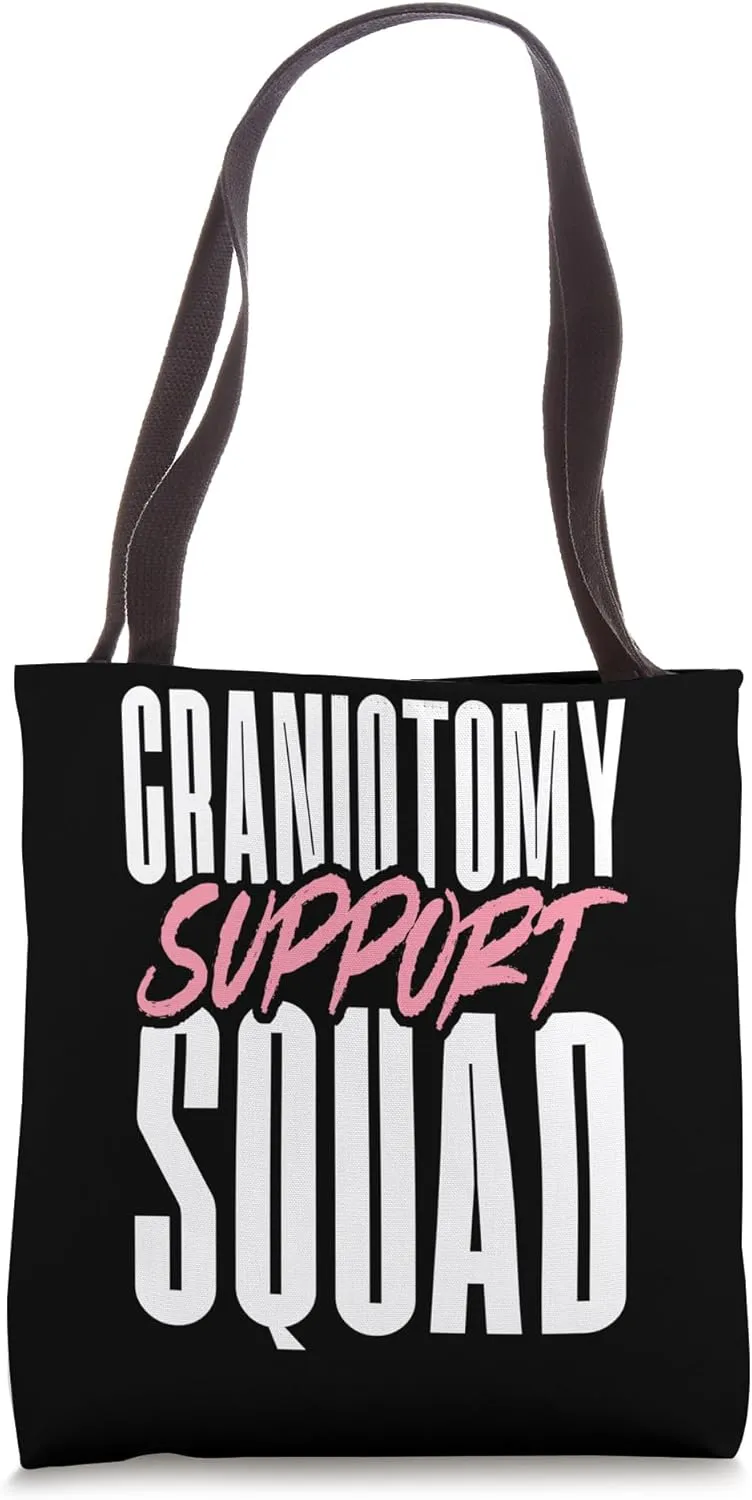 Craniotomy Support Squad Unity Love Tote Bag