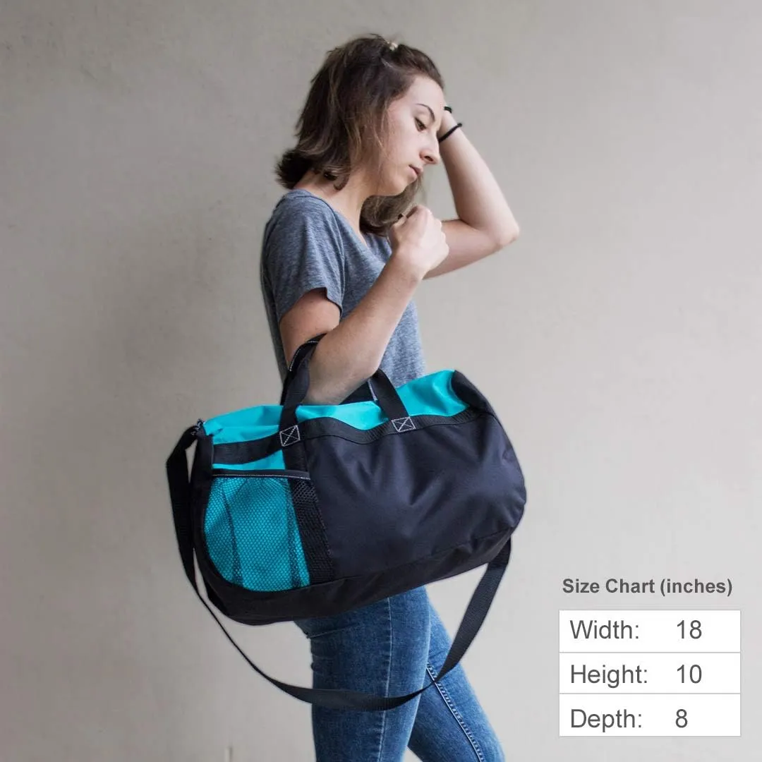 Create Your Own Custom Team Duffel: Gym Duffel Bag