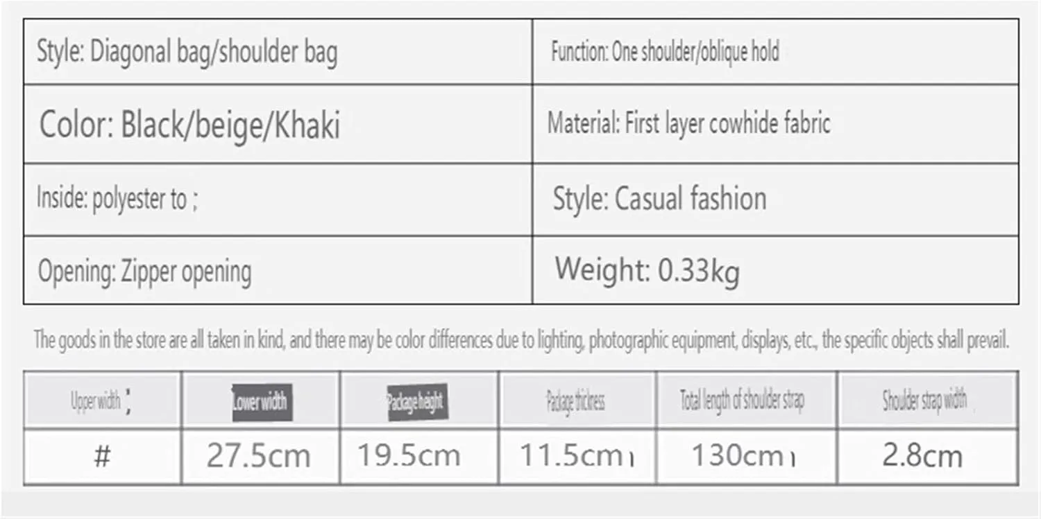 cross-body bag Armpit Bag