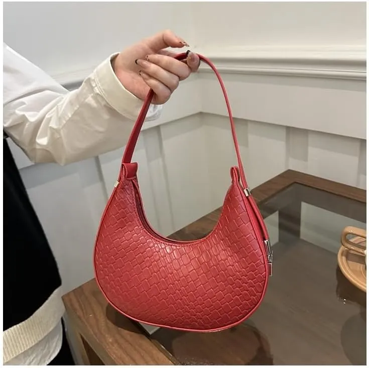 cross-body bag Braided Crescent Bag