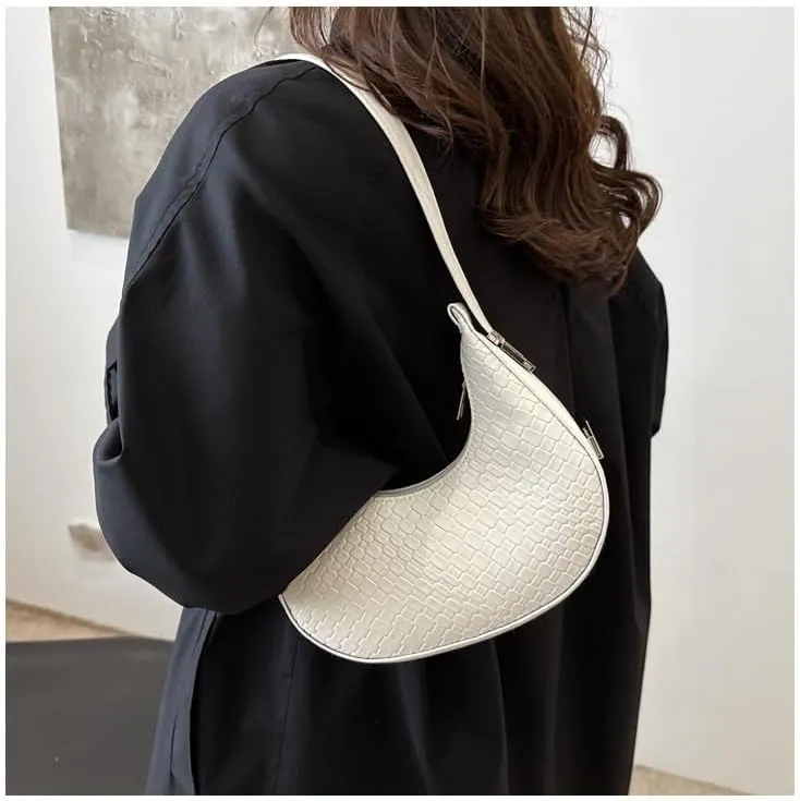 cross-body bag Braided Crescent Bag