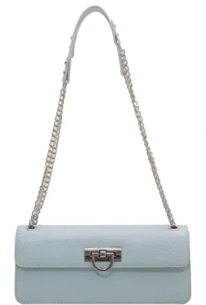 cross-body bag Crocodile Print Chain Shoulder Crossbody Bag