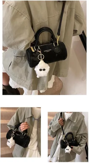 cross-body bag Premium Crossbody Shoulder Cylinder Bag