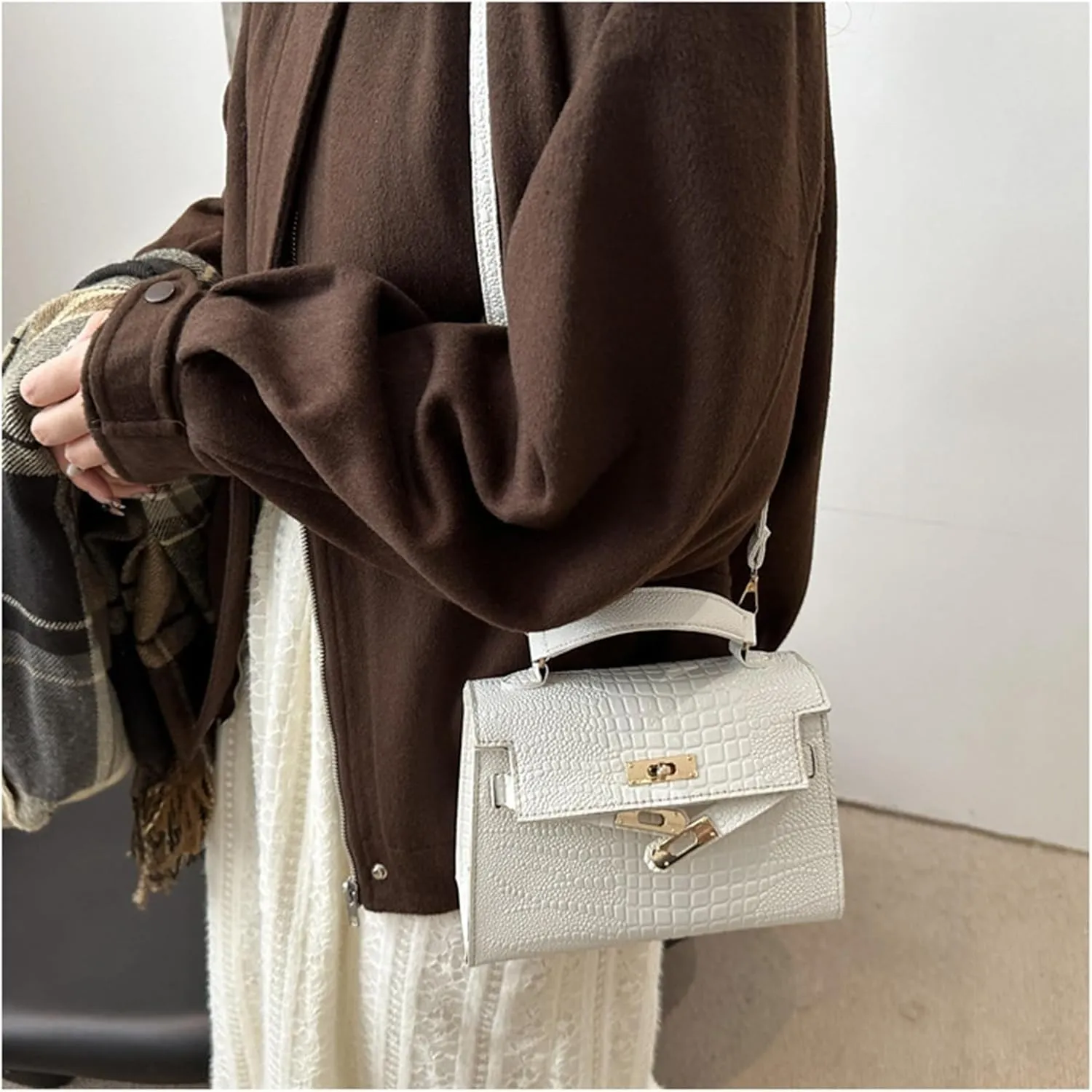 cross-body bag Stone Print Handbag