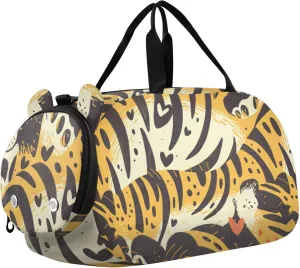 Cross Body Purse with Shoes Compartment Fashion Handbags for For Hiking Traveling